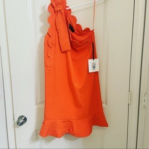 Orange dress
